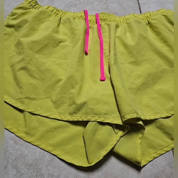 Old navy active large shorts athletic running neon - Picture 2 of 6